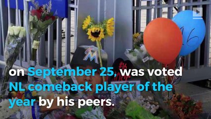 Jose Fernandez posthumously earns NL comeback award from peers