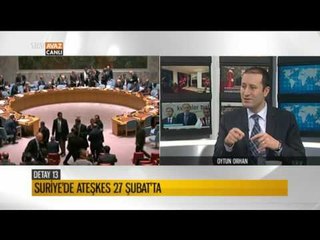 Suriye'de Ateşkes 27 Şubat'ta - Oytun Orhan Değerlendiriyor - Detay 13 - TRT Avaz