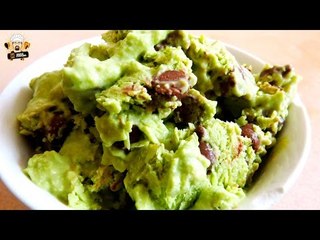 CHOCOLATE CHIP MINT AVOCADO ICE CREAM VEGAN RECIPE