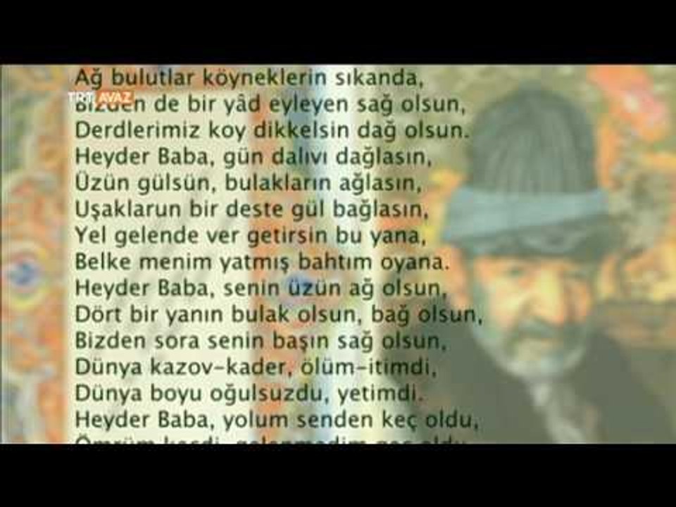 Heyder Baba Şiiri - Azerbaycan Edebiyatından Şehriyar'ın Sesinden - Gök Kubbemiz - TRT Avaz