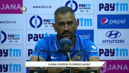 MS Dhoni Revealed Why he is Batting at No.4 | Praising Virat Kohli | IND vs NZ ODI Series win Press Meet