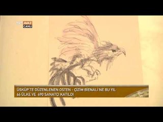 Makedonya'daki Çizim Bienali'nde 66  Ülkeden 690 Sanatçı Katıldı - Devrialem - TRT Avaz