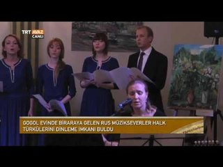 Download Video: Moskova'da Gogol Evinde Osmanlı Müziğine ve Türkülere Yer Verildi -  Devrialem - TRT Avaz