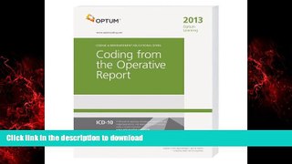 liberty book  Optum Learning: Coding from the Operative Report 2013 (Coding   Reimbursement