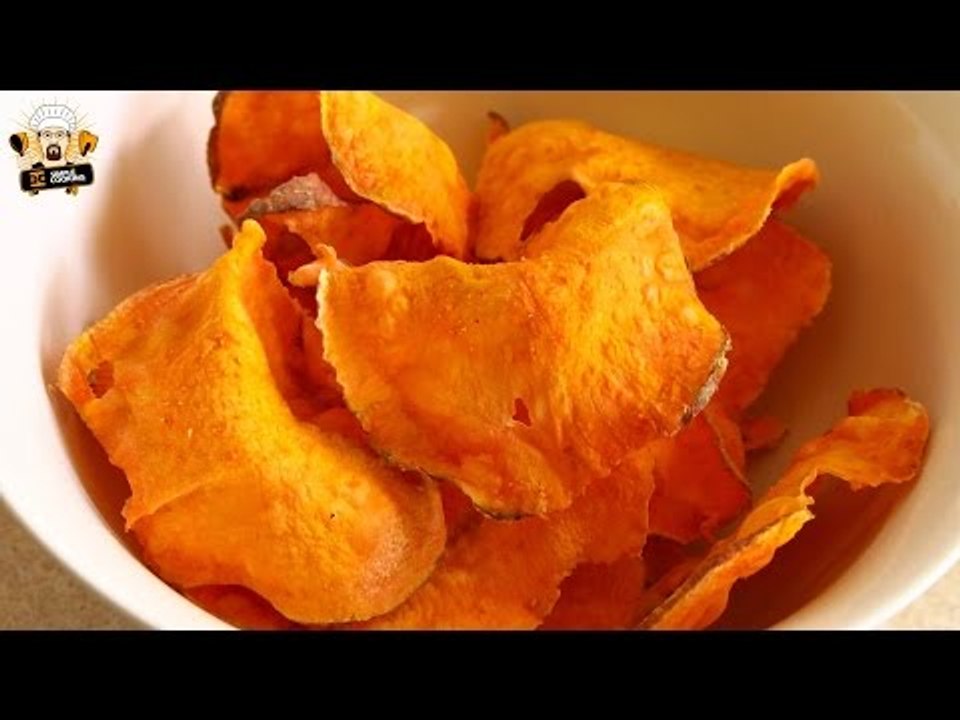 MICROWAVE SWEET POTATO CHIPS video Dailymotion