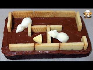 HOW TO MAKE A MOUSE MAZE CAKE