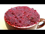 RED VELVET MUG CAKE RECIPE