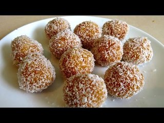 2 INGREDIENT APRICOT BALLS