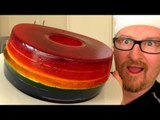 GIANT RAINBOW GUMMY LIFESAVER DONUT