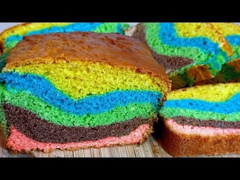 RAINBOW ICE CREAM BREAD