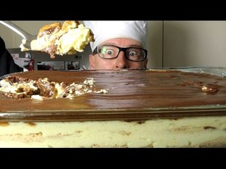 GIANT CHOCOLATE ECLAIR DESSERT