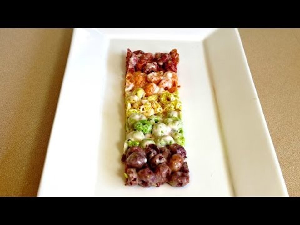 RAINBOW FRUIT LOOP BARS RECIPE