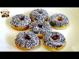 HOW TO MAKE LAMINGTON DONUTS