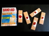 DIY HALLOWEEN BAND AID COOKIES