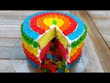 RAINBOW GUMMY BEAR PIÑATA CAKE