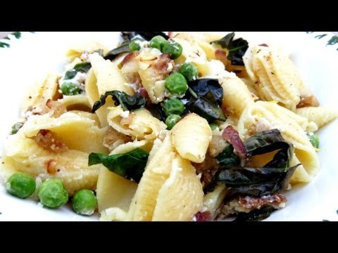 FETA & PEA PASTA RECIPE