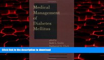 Best books  Medical Management of Diabetes Mellitus (Clinical Guides to Medical Management)