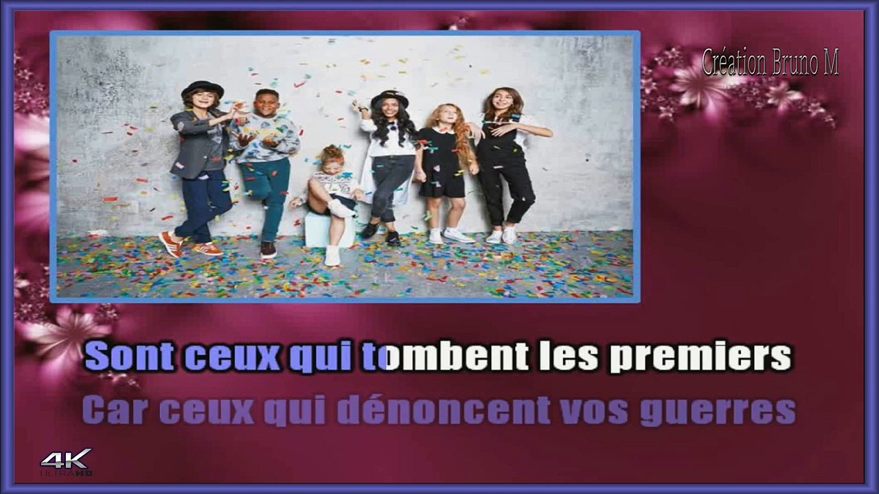 KARAOKE KIDS UNITED - Laissez-nous chanter