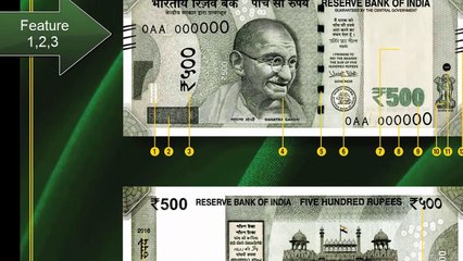 Feature Of New 500 Rupee Note | Nano GPS Chip