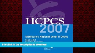 liberty books  HCPCS 2007 Level II: Medicare s National Codes (Hcpcs (American Medical Assn))