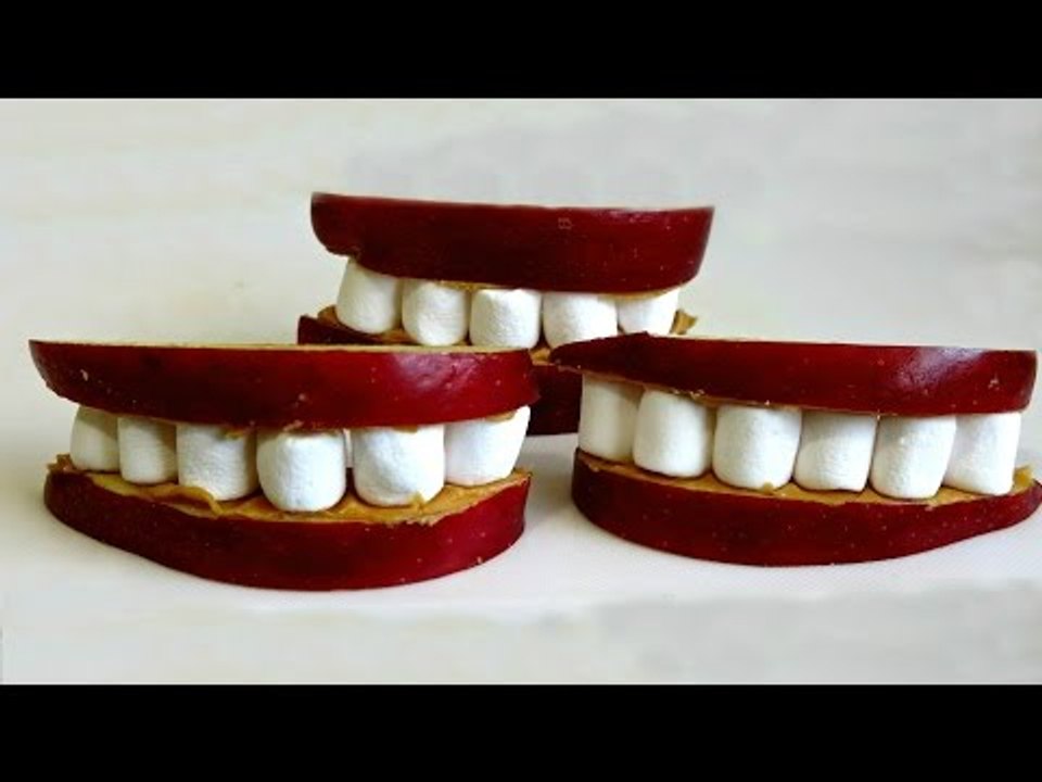 HOW TO MAKE HALLOWEEN TEETH