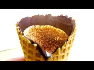 CHOCOLATE ICE CREAM CONE MILKSHAKE RECIPE