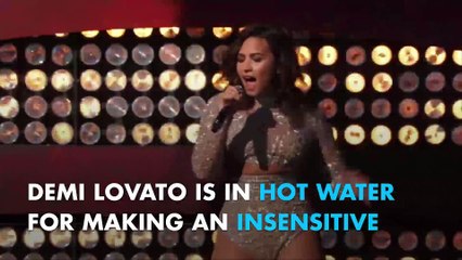 Everyone is pissed at Demi Lovato for her vulgar joke about the election