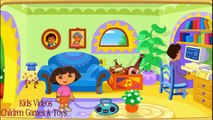 Dora Games Videos Compilation ♥ Dora The Explorer Five Episodes Game For Kids