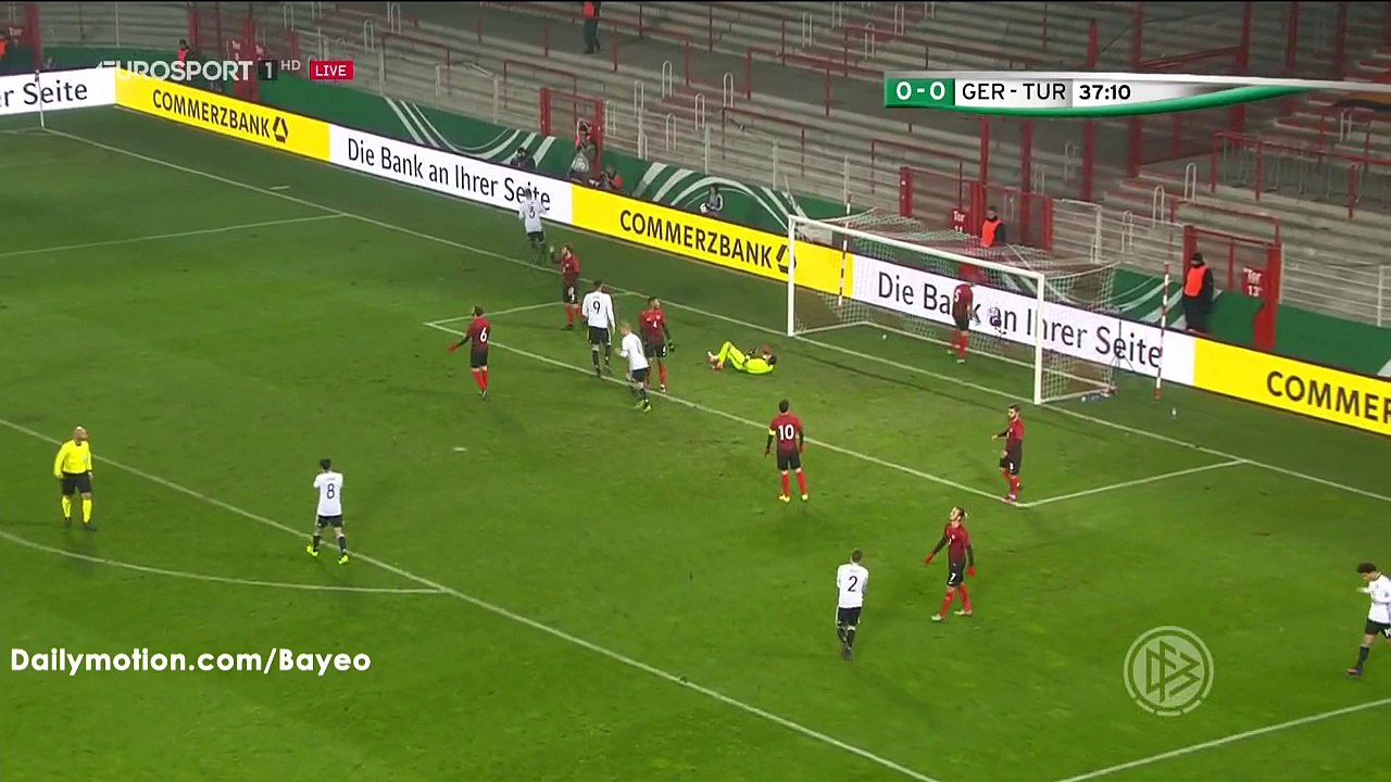 Jeremy Toljan Goal HD - Germany 1-0 Turkey - 10-11-2016 Friendly match U21