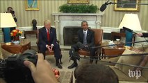 Obama meets with Trump at White House