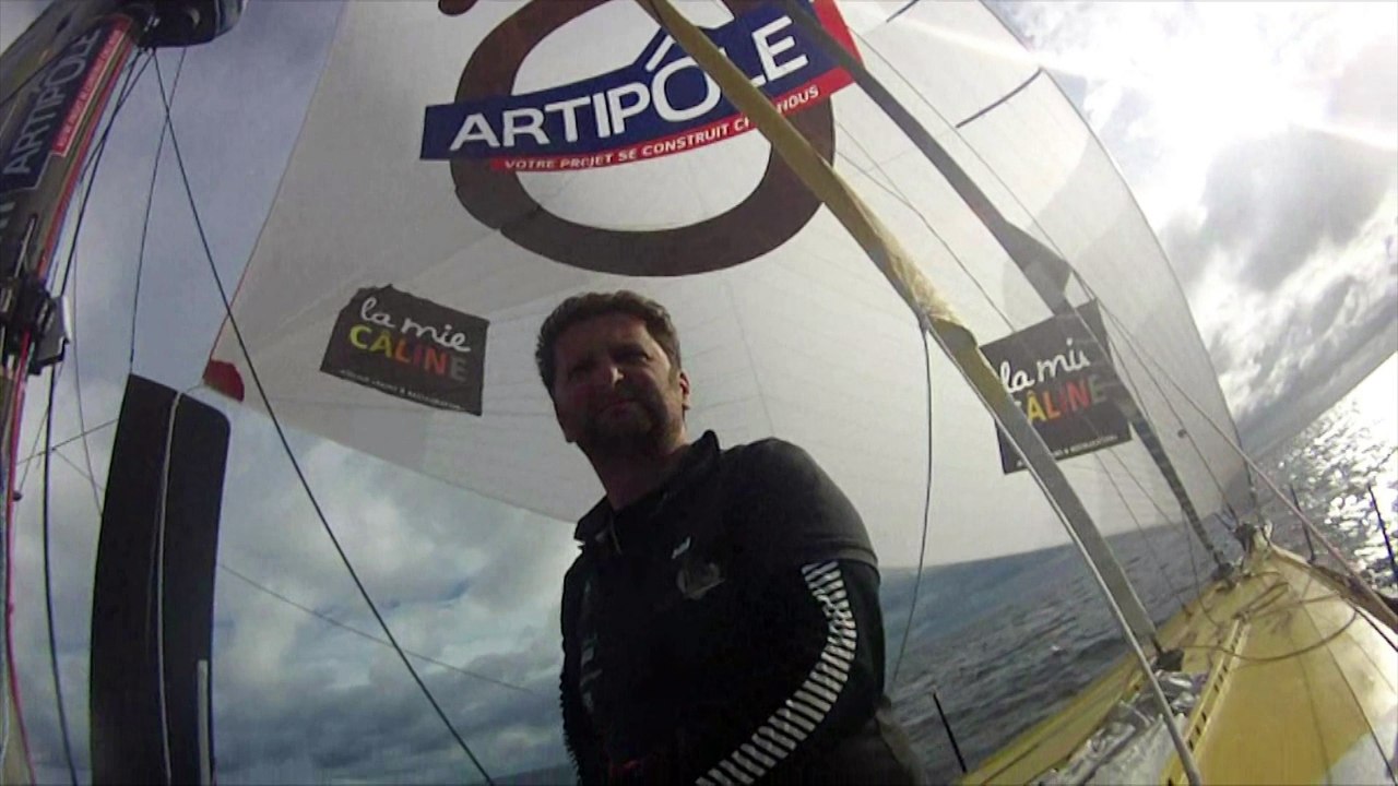 Passage de Madère pour Arnaud Boissières / Vendée Globe