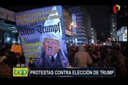 Estados Unidos: protestas contra elección de Donald Trump