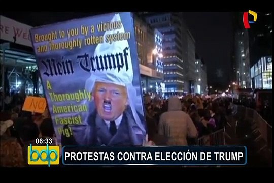 Estados Unidos: protestas contra elección de Donald Trump