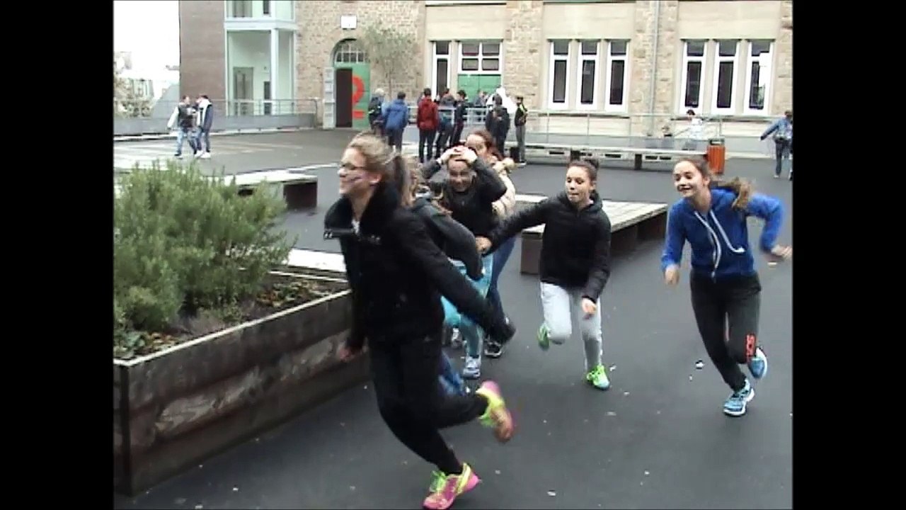 Concours FLASHMOB UNSS Championnat du monde de HANDBALL AS BROUSSAIS DINAN