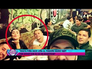 Krayg Peña pisotea a Mario Hart