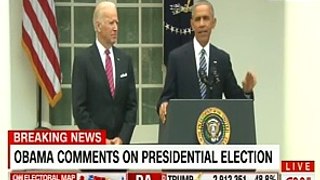 President Obama Addresses President-Elect Donald Trump's Historic Win