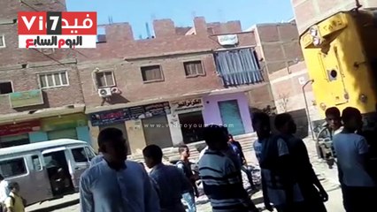 انفصال مقدمة قطار "الديزل" أثناء دخوله محطة منشية الجبل الأصفر