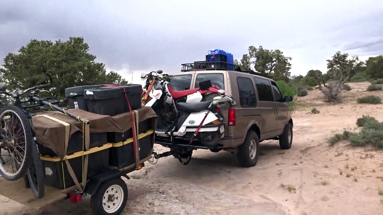 1 of 7~ Getting van out of Canyonlands spot