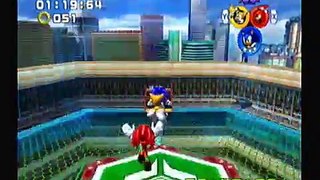 Sonic Heroes - Grand Metropolis (Extra Mission) - Team Sonic - A-Rank
