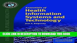 Ebook Essentials Of Health Information Systems And Technology Free Download