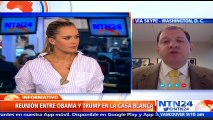 Esta primera reunión va a ser de acercamiento: analista sobre encuentro entre Trump y Obama en la Casa Blanca