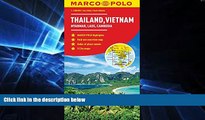READ FULL  Thailand, Vietnam, Laos,   Cambodia Marco Polo Map (Marco Polo Maps)  READ Ebook Full