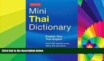 Must Have  Tuttle Mini Thai Dictionary: English-Thai / Thai-English (Tuttle Mini Dictiona)  READ