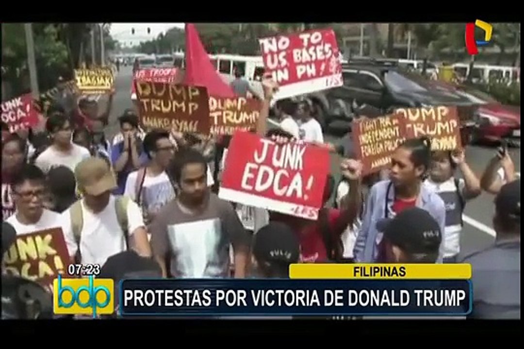 Estados Unidos: protestas contra elección de Donald Trump