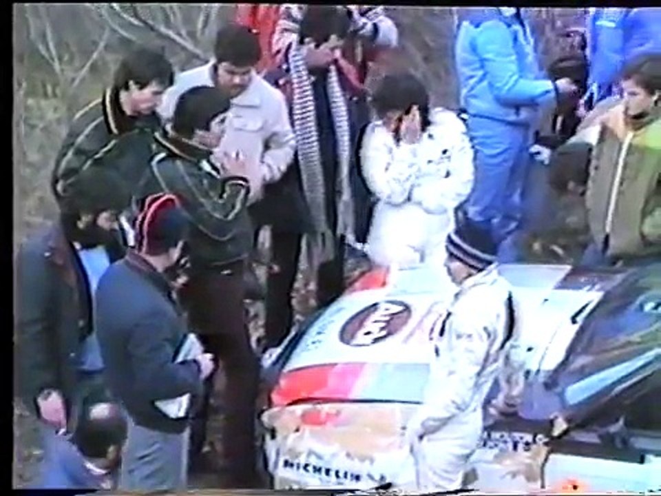 Rallye de Monte-Carlo 1983 et sortie de route de Michèle Mouton