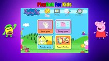 PEPPA PIG GAMES NEW EPISODES new ENGLISH☆Swimmin pool☆PLAY DOH☆CARS☆KINDER SURPRISE[FOR KIDS]