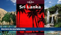 Books to Read  Sri Lanka (Lonely Planet Sri Lanka: Travel Survival Kit)  Best Seller Books Most