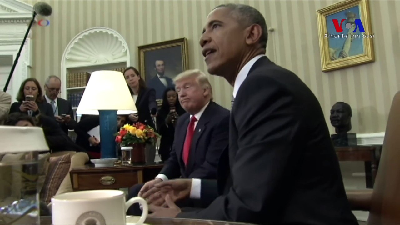 Obama ve Trump Beyaz Saray’da Biraraya Geldi