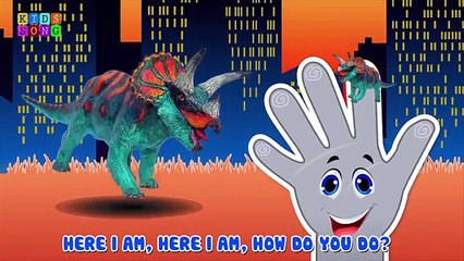 Dino Finger Family - nursery rhyme for kids