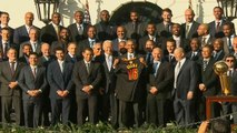 President Obama Hosts the Cavaliers